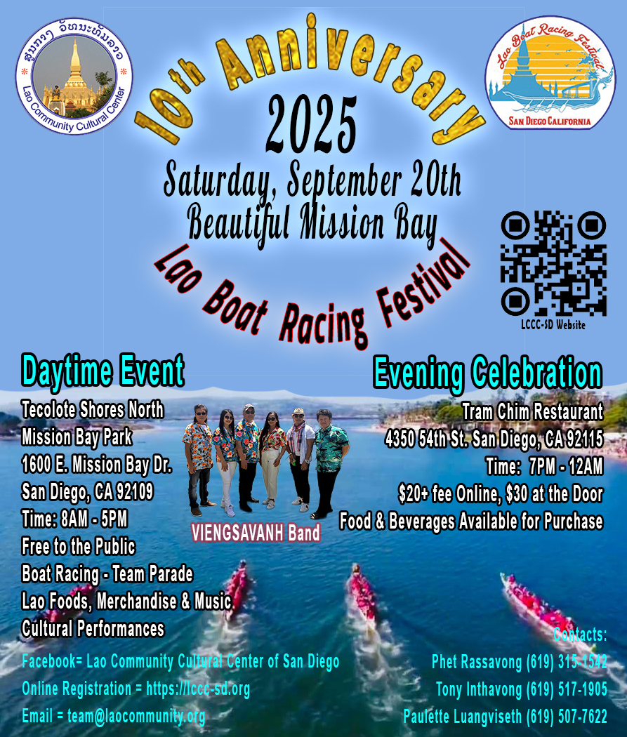 Lao Boat Racing Is Underway